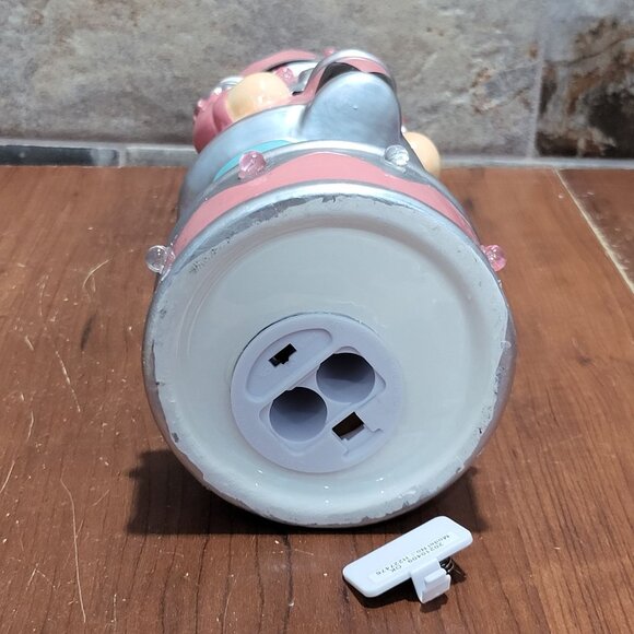 Lights Up Pink Nutcracker 12 Inch Tall Christmas Decor - Picture 9 of 13